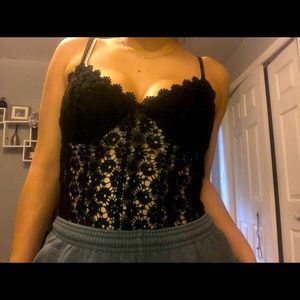 H&M Lace Bodysuit
